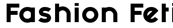 Fashion Fetish font preview